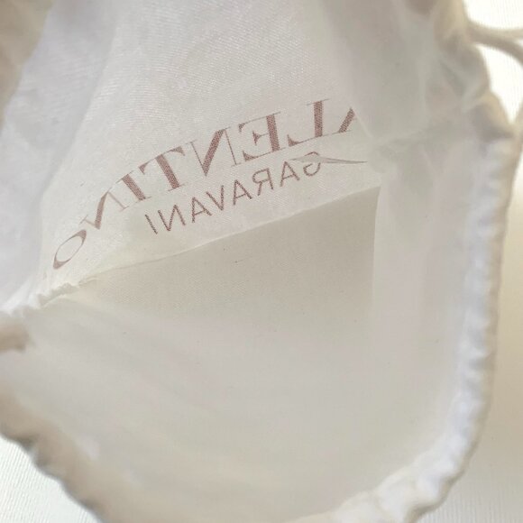 Valentino Garavani Dust Bag White Red Pouch Drawstring Storage Gift Chic Luxury - Picture 4 of 7
